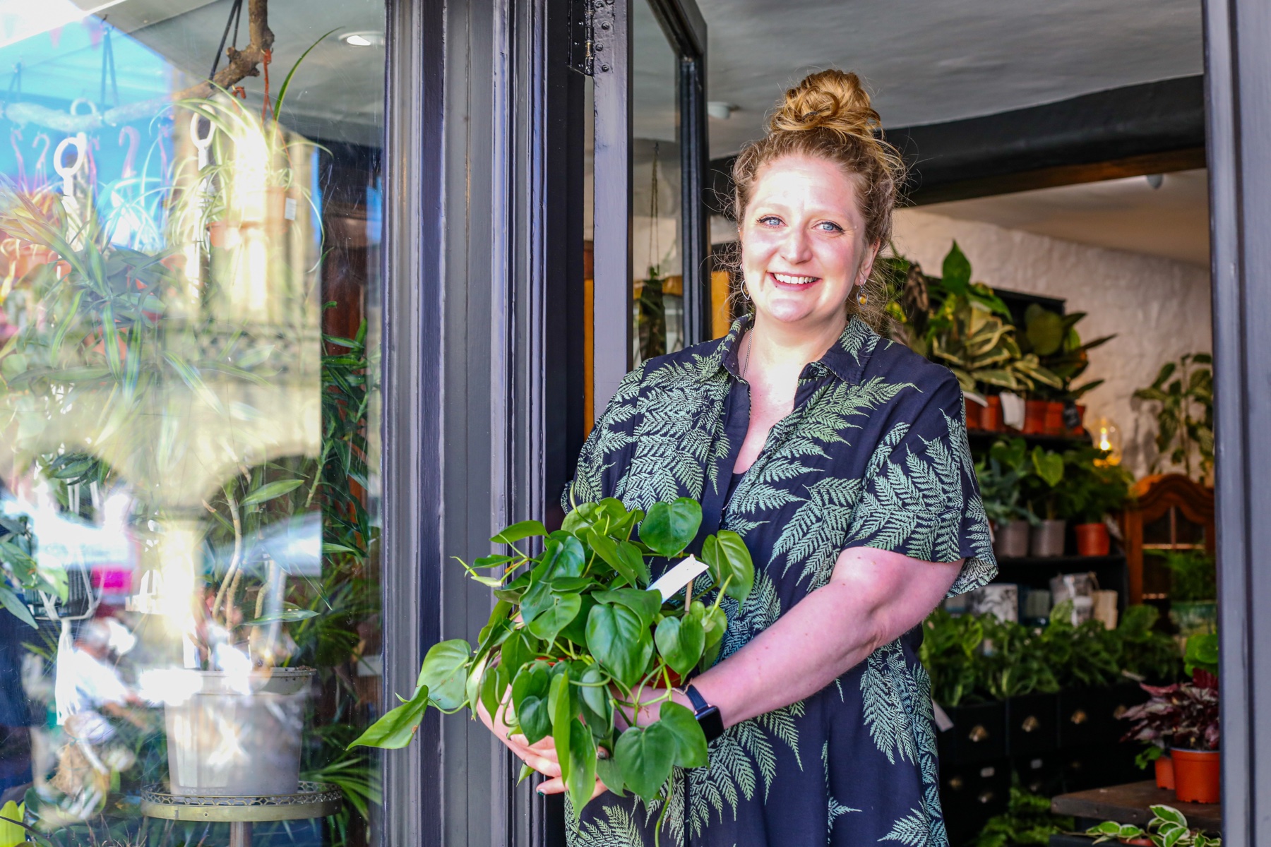 Ami at The Black Thistle during its retail incubator placement at 10 Market Place.
