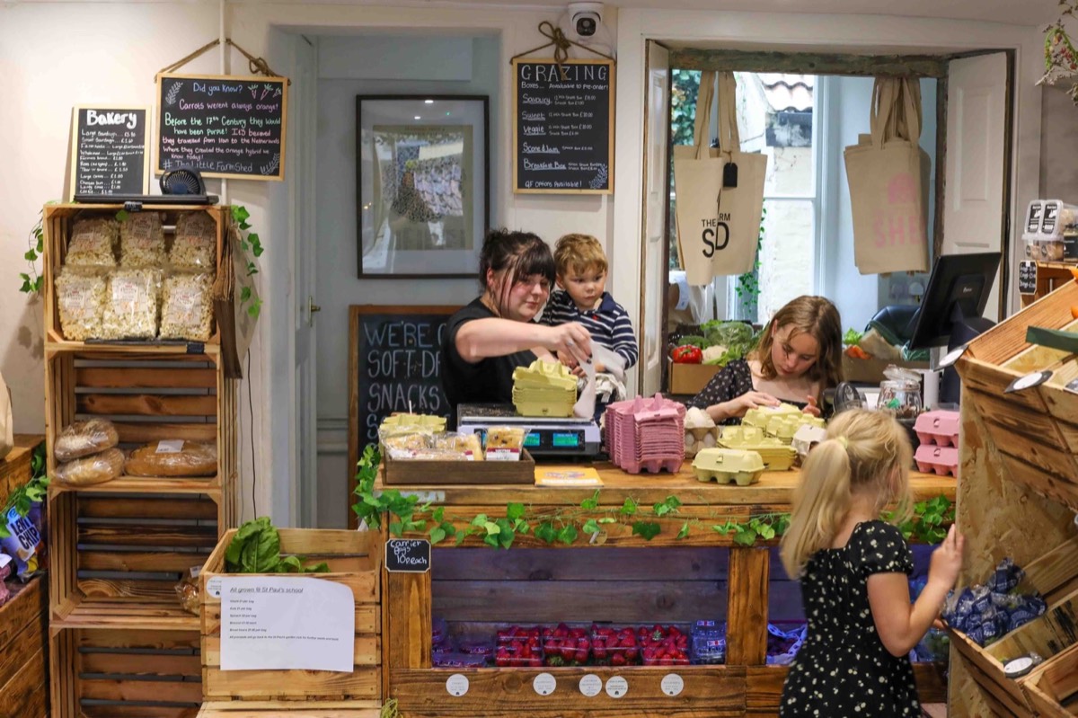 The Little Farm Shed during its retail incubator placement at 10 Market Place.